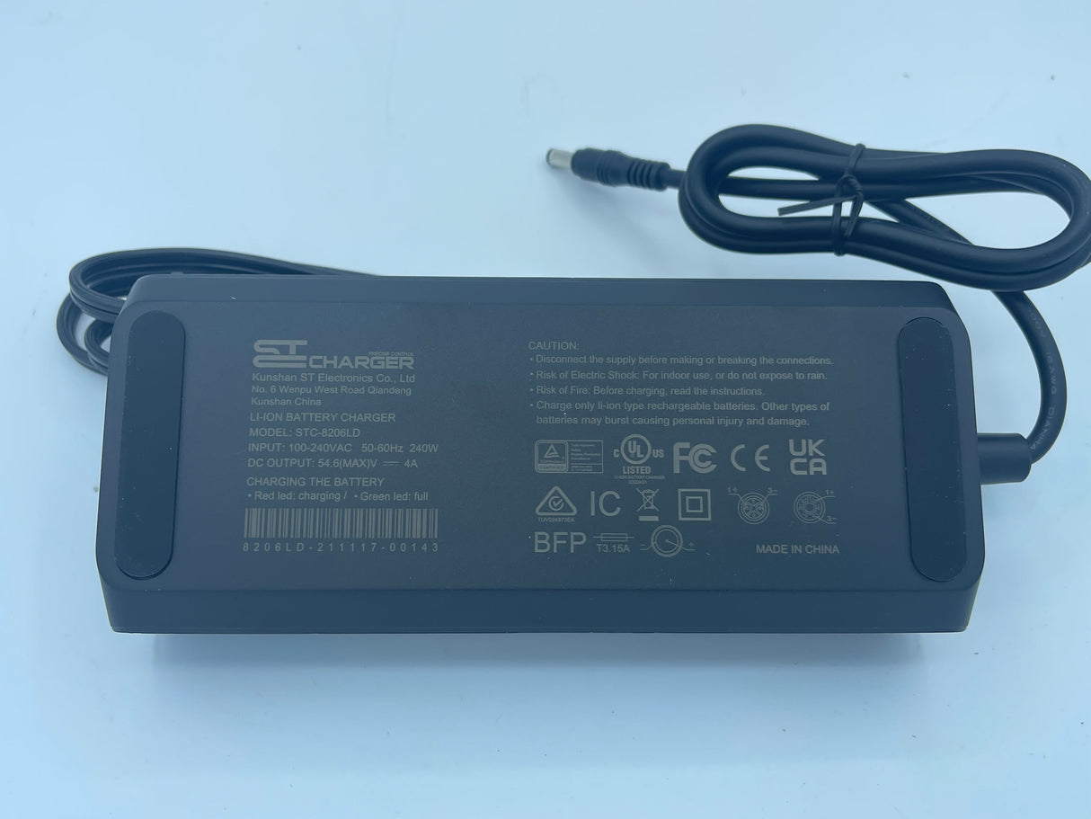 52V 4Ah Lithium Polymer Battery Charger (Li-Ion)