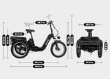 Actbest - 20 inch Long Range Electric Bike | Trike