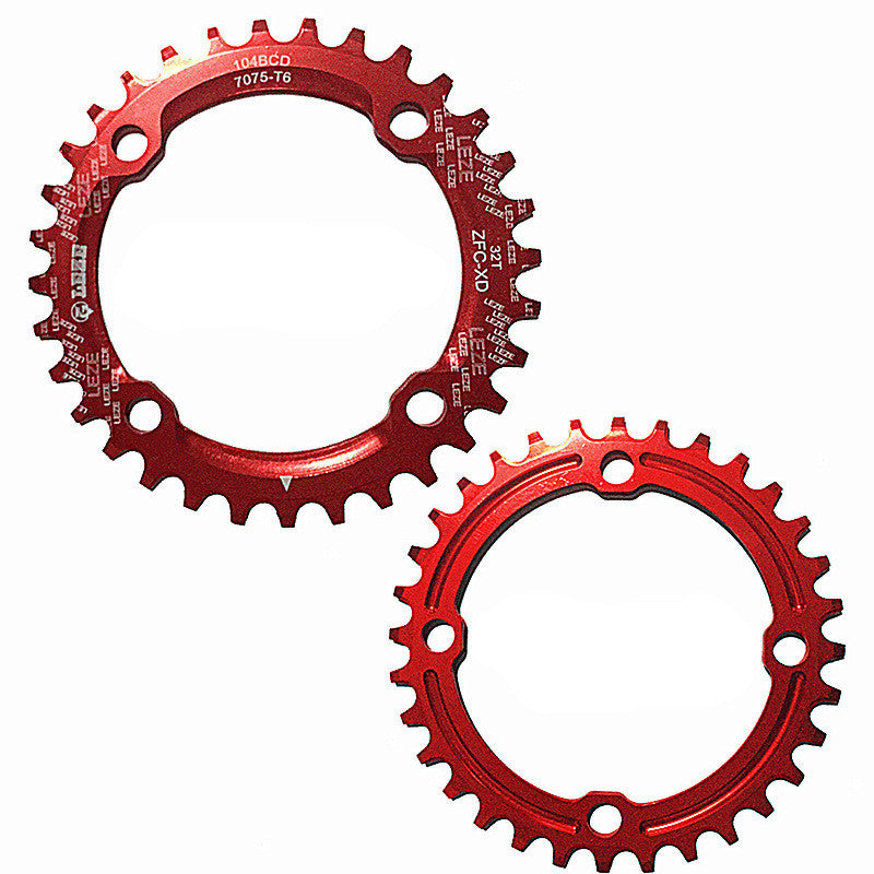 LEZE Narrow Wide Chainring 104BCD 36T 34T - EbikeMarketplace