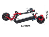 OBARTER - X3 Dual Motor Electric Scooter [48V 2400W]