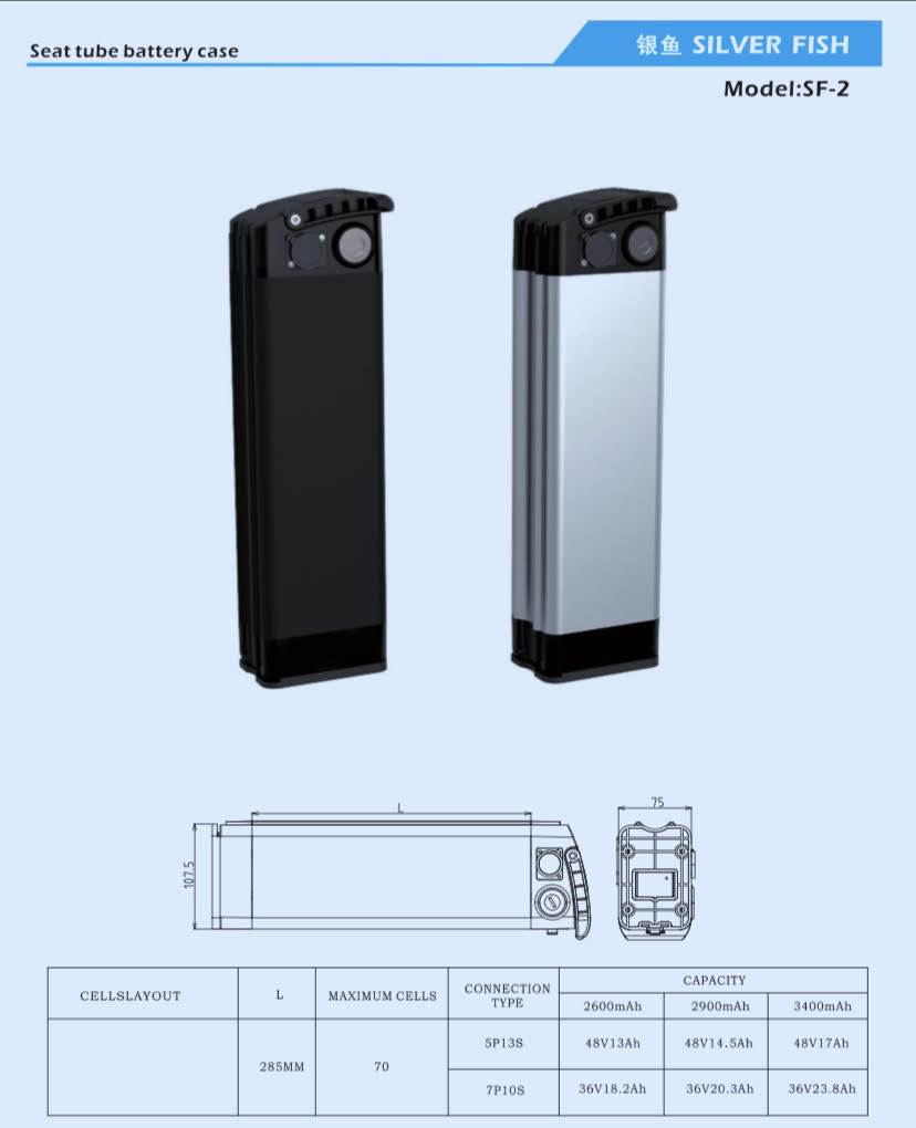 Silver Fish E-bike Battery Cell Replacement Service - EbikeMarketplace